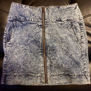 Denim Mini skirt